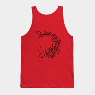 Mountain Fish Tank Top